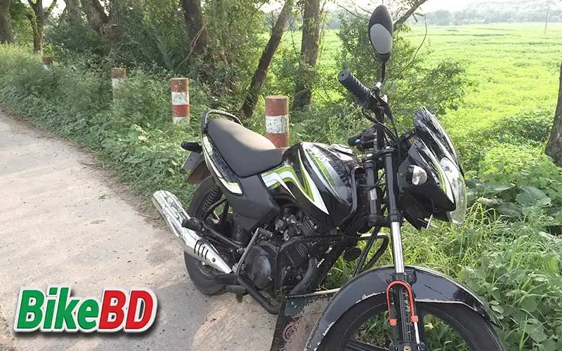 tvs metro 100 black green